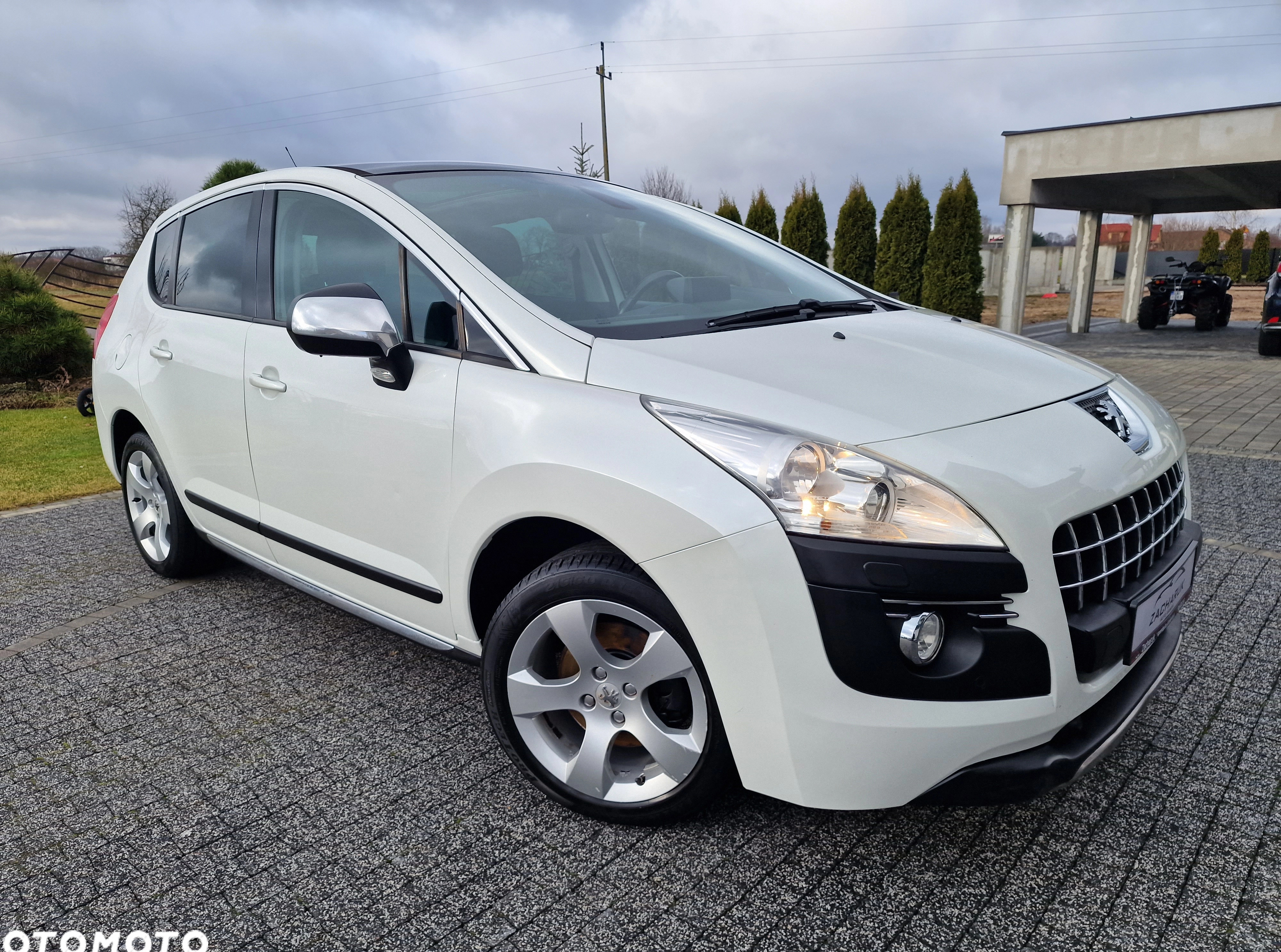 Peugeot 3008 cena 26700 przebieg: 175121, rok produkcji 2010 z Grudziądz małe 407